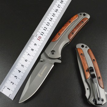 Self-defense Folding Knife Outdoor Field Survival Tool Portable Knife Browning Knife Fruit Knife DA43