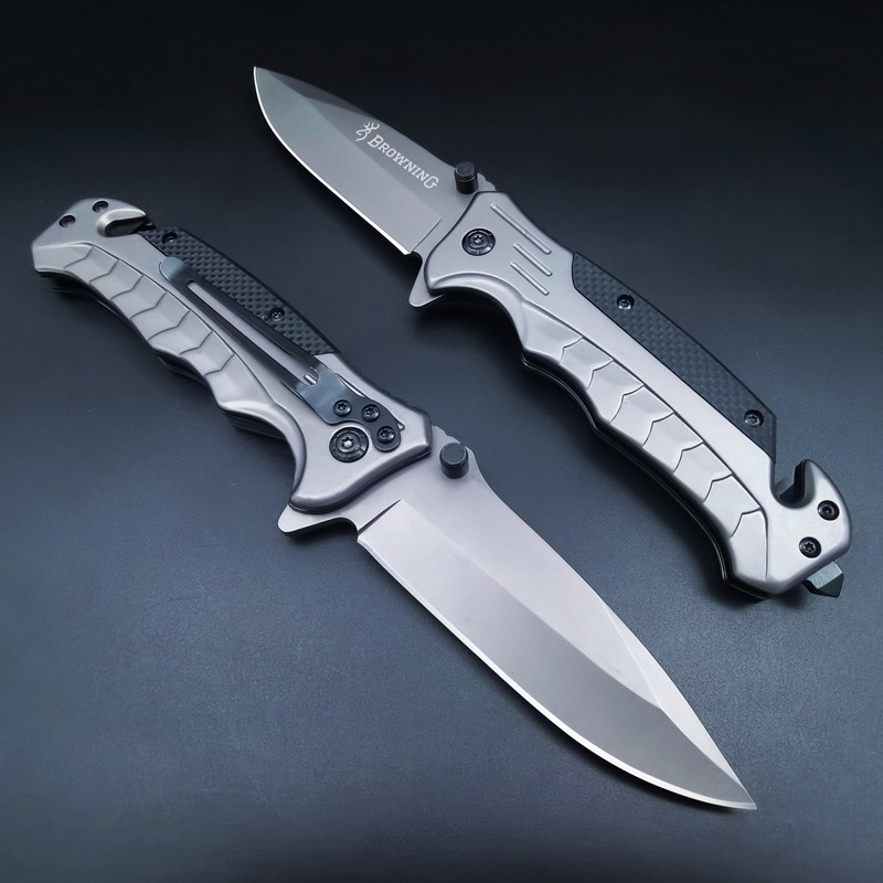 self-defense outdoor knife folding knife wilderness survival camping knife TEMU supply saber travel household fruit knife