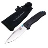 Cross-Border Butterfly 535-3 Carbon Fiber Handle Ecd Fishing Folding Knife Lightweight Outdoor Survival Tactical Knife Dropshipping