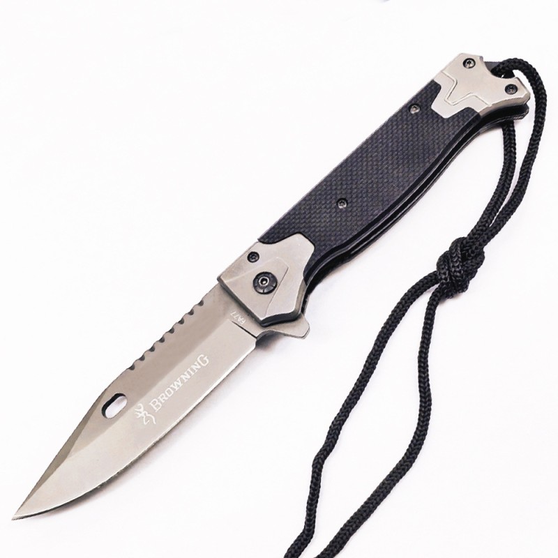 Outdoor self-defense knife tactical G10 handle knife mini fruit knife FA77 split saber car pocket knife