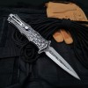 Wholesale outdoor knife high hardness saber household fruit knife field rescue knife hunting stainless steel folding knife