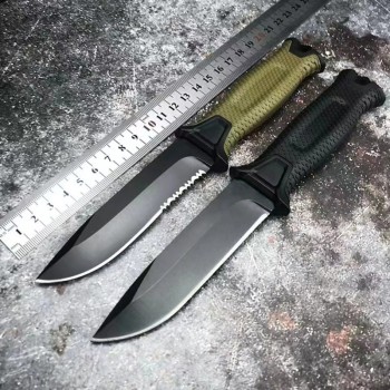 BG Survival Knife High Hardness Infantry Tactical Knife Outdoor Camping Straight Knife Self-Defense Amazon Sabre Knife