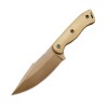 Amazon Outdoor Cutter Wilderness Survival Straight Knife EDC with K-type Scabber Knife Foreign Trade Black Brown Fruit Knife
