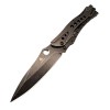 Cross-border source field folding saber stone wash sharp stainless steel folding knife high hardness hunting tool fruit knife