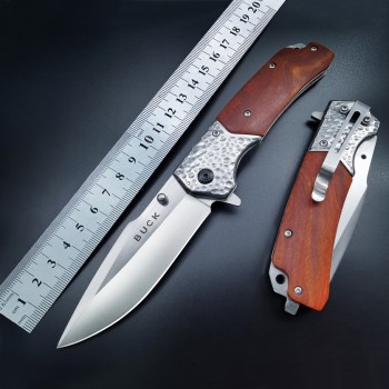 Wholesale Outdoor Pocket Knife Folding Knife Portable High Hardness Military Knife Fruit Knife Outdoor Self-Defense Emergency Survival Knife