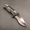 Outdoor Self-Defense Knife, High Hardness Folding Knife, Sharp High Hardness Portable Knife, Multi-Functional Wilderness Survival Knife
