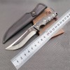 Amazon Outdoor Knife Jungle Hunting Knife Adventure Knife Dragon Bone Integrated Nylon Knife Sheath Kitchen Fruit Knife