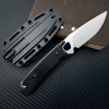 Amazon Supply Knife K-Type Sheath Portable Hiking Knife Survival Knife Tactical Folding Knife G10 Handle Straight Knife