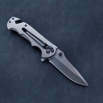 Folding Knife Household Fruit Knife Wooden Handle Folding Knife Tail Hammer Escape Outdoor Tools Short Folding Knife High Hardness Cutter