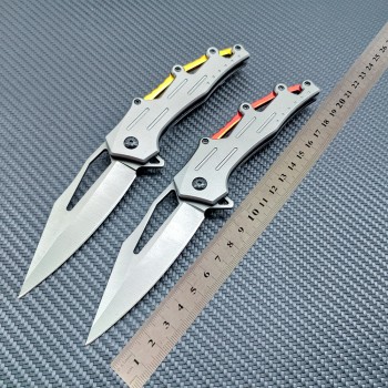 Outdoor Self-Defense Knife, High Hardness, Car-Mounted Express Delivery Tool, Knife Back Clip, Portable Stainless Steel Knife, Pocket Lightweight Knife