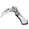 Cross-Border Supply Outdoor Folding Knife for Opening Packages, Cool Pocket Curved Knife with Clip, Portable Small Folding Knife