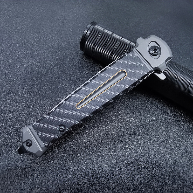 Swordfish Outdoor Folding Knife Camping Special Defense Pocket Knife Portable Broken Window Climbing Knife Creative Fruit Knife