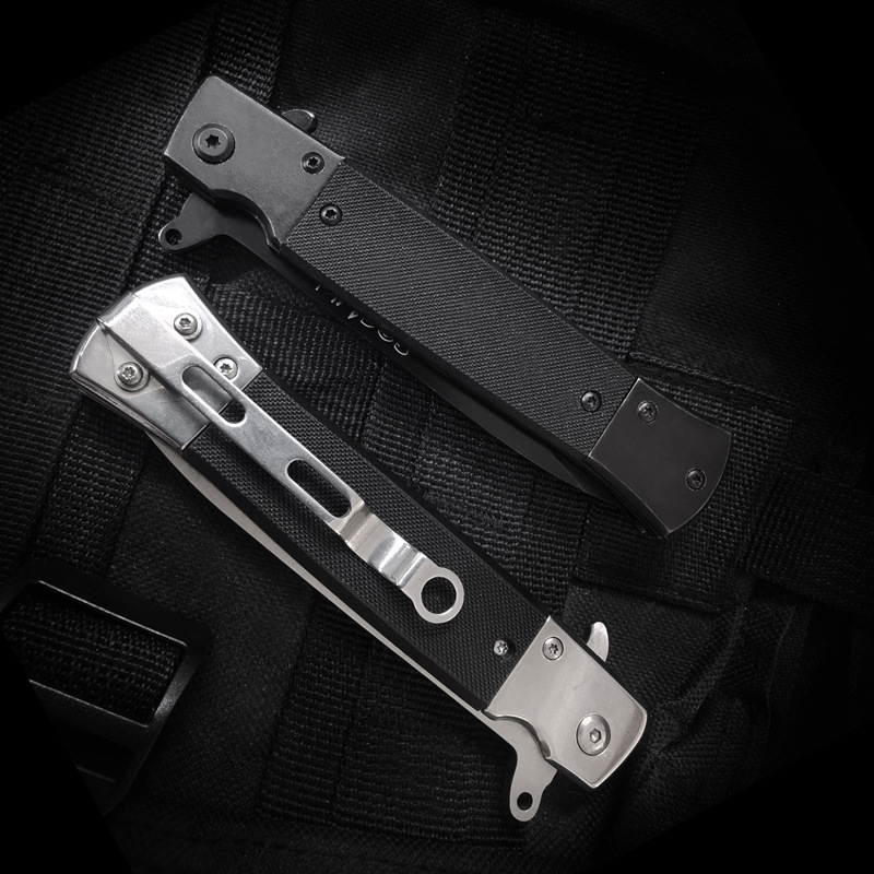 Outdoor knife self-defense knife SOG folding knife stall foreign trade knife survival saber mini folding knife fruit knife