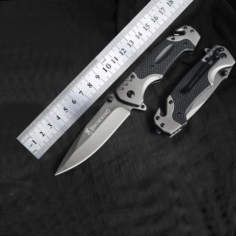 Braunning Camping Outdoor Knife Tactical Portable G10 Knife Mini Fruit Knife Factory Direct Sales Knife Wholesale