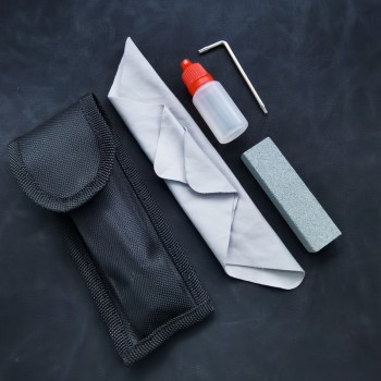 Knife protection oil knife accessories anti-rust oil knife cloth 220 mesh sharpening stone knife set screwdriver sharpening stone