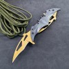 Outdoor Pocket Folding Knife, Creative Bat Knife, Adventure Knife, Emergency Knife, Portable Fruit Knife, Cool Folding Knife