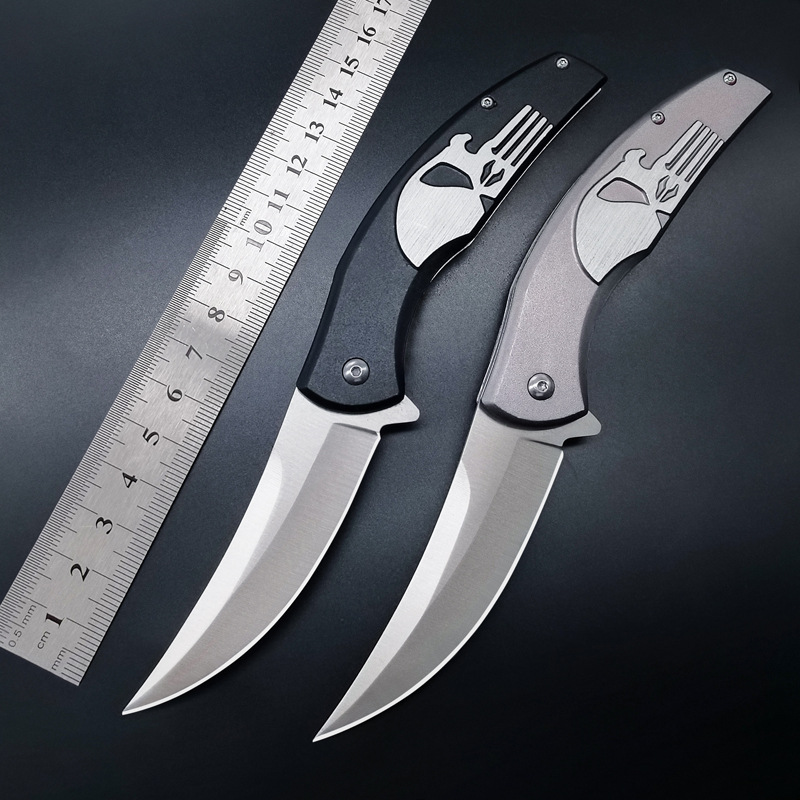 Outdoor Knife Stainless Steel Camping Machete Mini Folding Knife Household Fruit Knife Cross-border Foreign Trade Knife
