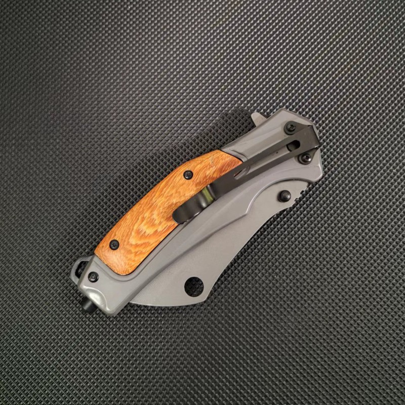 Outdoor self-defense knife folding knife high hardness tactical saber field camping tool portable household fruit knife