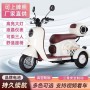 新款电动三轮车成人家用代步车小型女性接送孩子老年人电瓶车