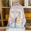 حقيبة الظهر المدرسية لطلاب المدارس الثانوية الإناث, تصميم حجب اللون العصري, حقيبة دمية الأنيمي إيتا, قيمة مظهر عالية, حقيبة الظهر لطيفة