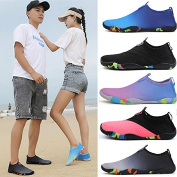 Cross-Border New Model Outdoor Beach Swimming Diving River Tracing Shoes, Lightweight, Cut-Resistant, Quick-Drying, Breathable, Non-Slip Water Shoes for Foreign Trade