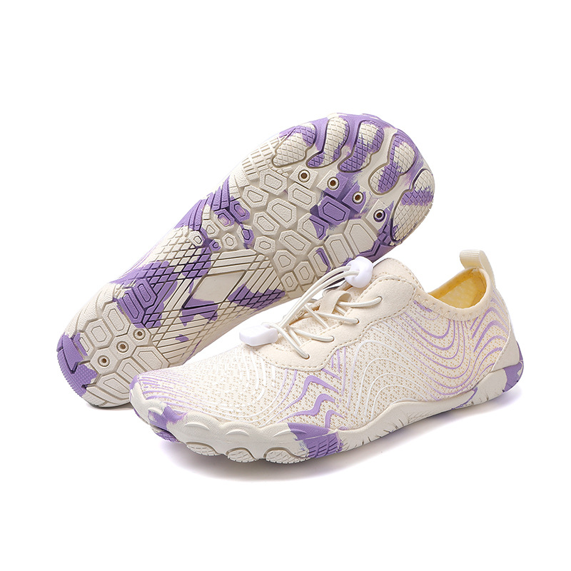 Wholesale Cross-Border Outdoor Water Shoes for Couples, Beach Shoes, Amphibious Quick-Dry Water Shoes, Breathable Swimming and Fishing Shoes for Men