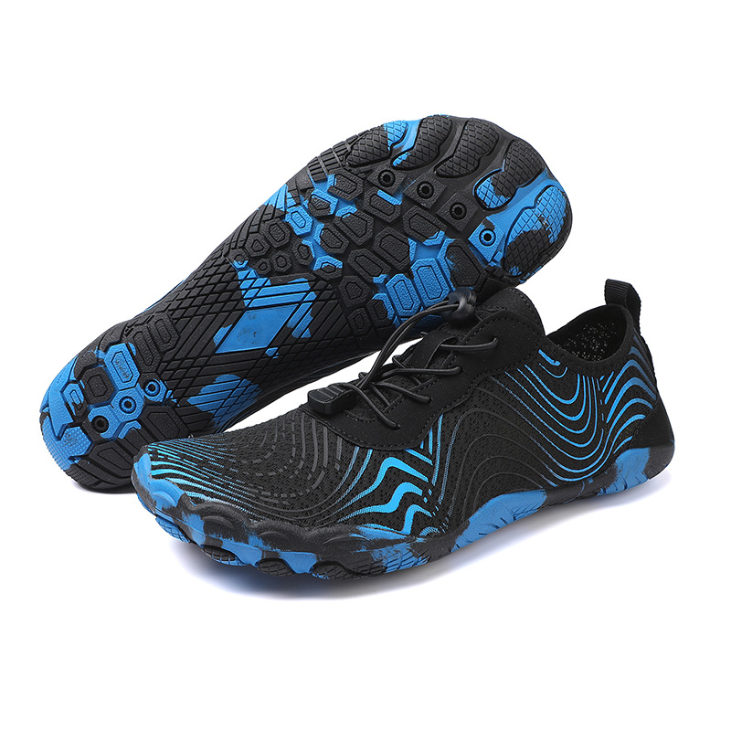 Wholesale Cross-Border Outdoor Water Shoes for Couples, Beach Shoes, Amphibious Quick-Dry Water Shoes, Breathable Swimming and Fishing Shoes for Men