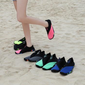 Cross-Border New Model Outdoor Beach Swimming Diving River Tracing Shoes, Lightweight, Cut-Resistant, Quick-Drying, Breathable, Non-Slip Water Shoes for Foreign Trade
