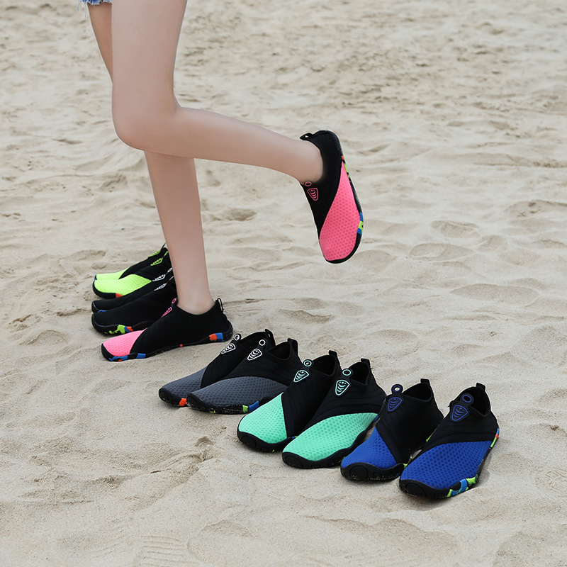 Cross-Border New Model Outdoor Beach Swimming Diving River Tracing Shoes, Lightweight, Cut-Resistant, Quick-Drying, Breathable, Non-Slip Water Shoes for Foreign Trade