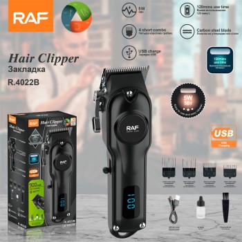 Cross-Border Electric Hair Clipper Multifunctional Electric Trimmer Hair Cutting Set Clipper with USB Interface Detachable Waterproof