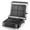 European and British Standard Cross-Border Two-In-One Steak Maker, Sandwich Maker, Waffle Maker with Detachable Smart Display for Breakfast