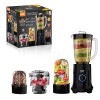 European Standard Milkshake and Smoothie Blender Portable Grinder Electric Meat Grinder 4-in-1 Countertop Mixer