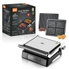 European and British Standard Cross-Border Two-In-One Steak Maker, Sandwich Maker, Waffle Maker with Detachable Smart Display for Breakfast