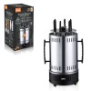 European Standard Cross-Border Barbecue Grill, Household Multi-Functional Grilling and Frying Machine, Smokeless Charcoal Grill, Rotating Barbecue Machine