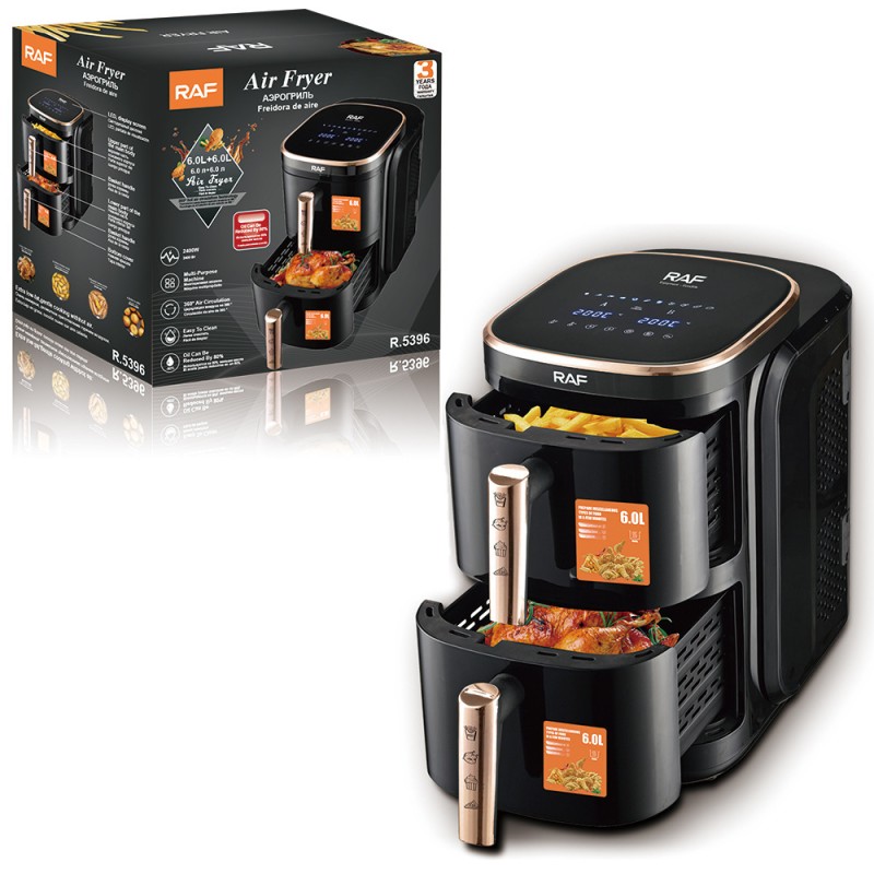 Airfryer Large Capacity 12L Household Air Fryer European and American Standard 110V/220V Household Electric Fryer