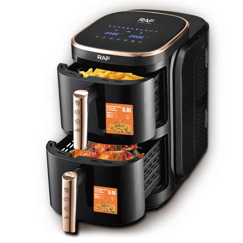 Airfryer Large Capacity 12L Household Air Fryer European and American Standard 110V/220V Household Electric Fryer