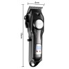 Cross-Border Electric Hair Clipper Multifunctional Electric Trimmer Hair Cutting Set Clipper with USB Interface Detachable Waterproof