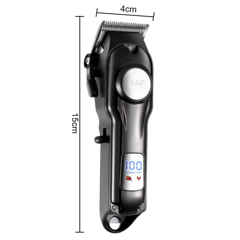 Cross-Border Electric Hair Clipper Multifunctional Electric Trimmer Hair Cutting Set Clipper with USB Interface Detachable Waterproof