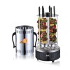 European Standard Cross-Border Barbecue Grill, Household Multi-Functional Grilling and Frying Machine, Smokeless Charcoal Grill, Rotating Barbecue Machine