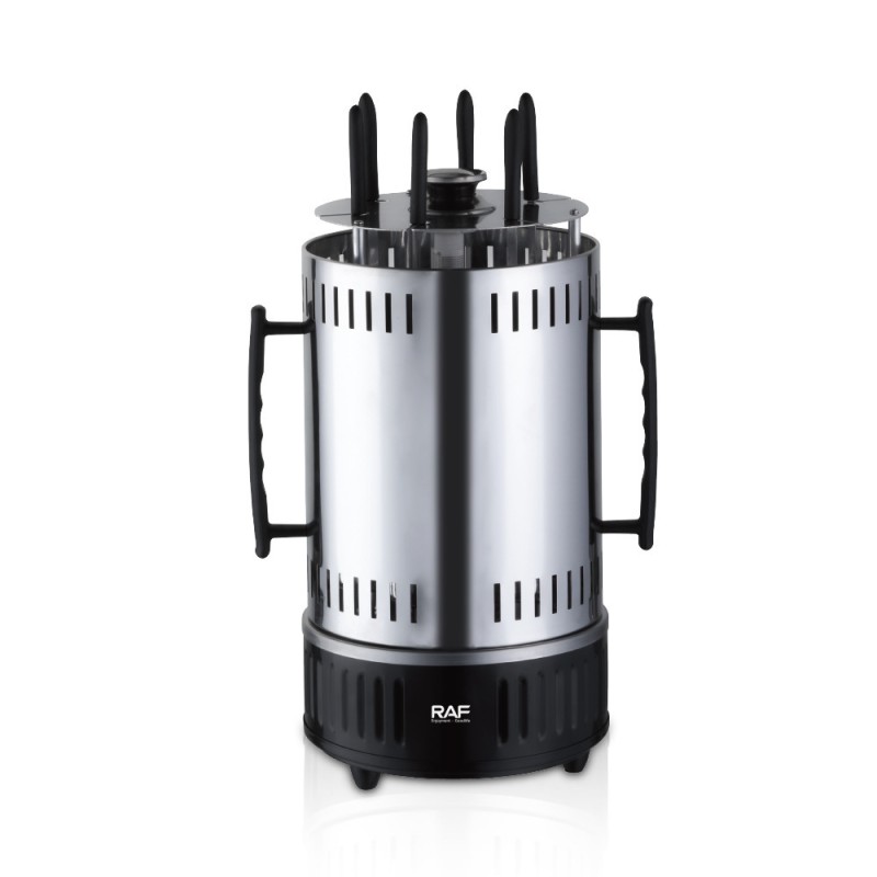 European Standard Cross-Border Barbecue Grill, Household Multi-Functional Grilling and Frying Machine, Smokeless Charcoal Grill, Rotating Barbecue Machine