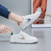 أحذية رياضية نسائية جديدة من الجلد الطبيعي المصنوع من الألياف الدقيقة