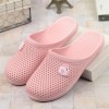 شبشب حمام مع ثقوب للنساء غير قابلة للانزلاق