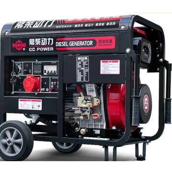 مولد ديزل أحادي الطور 220 فولت ارتفاع 380 فولت ضوضاء منخفضة 5/6/8/10KW